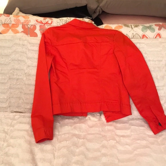 Like New Old Navy Tangerine 🍊 Utility Jacket S/XS - Picture 6 of 8